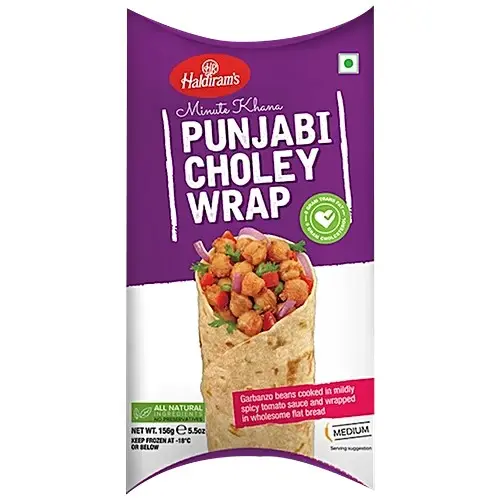 Haldiram's WRAPS PUNJABI CHOLEY 156 GM
